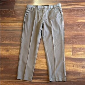 CALVIN KLEIN Men's Brown Dress Pants Size 34x29